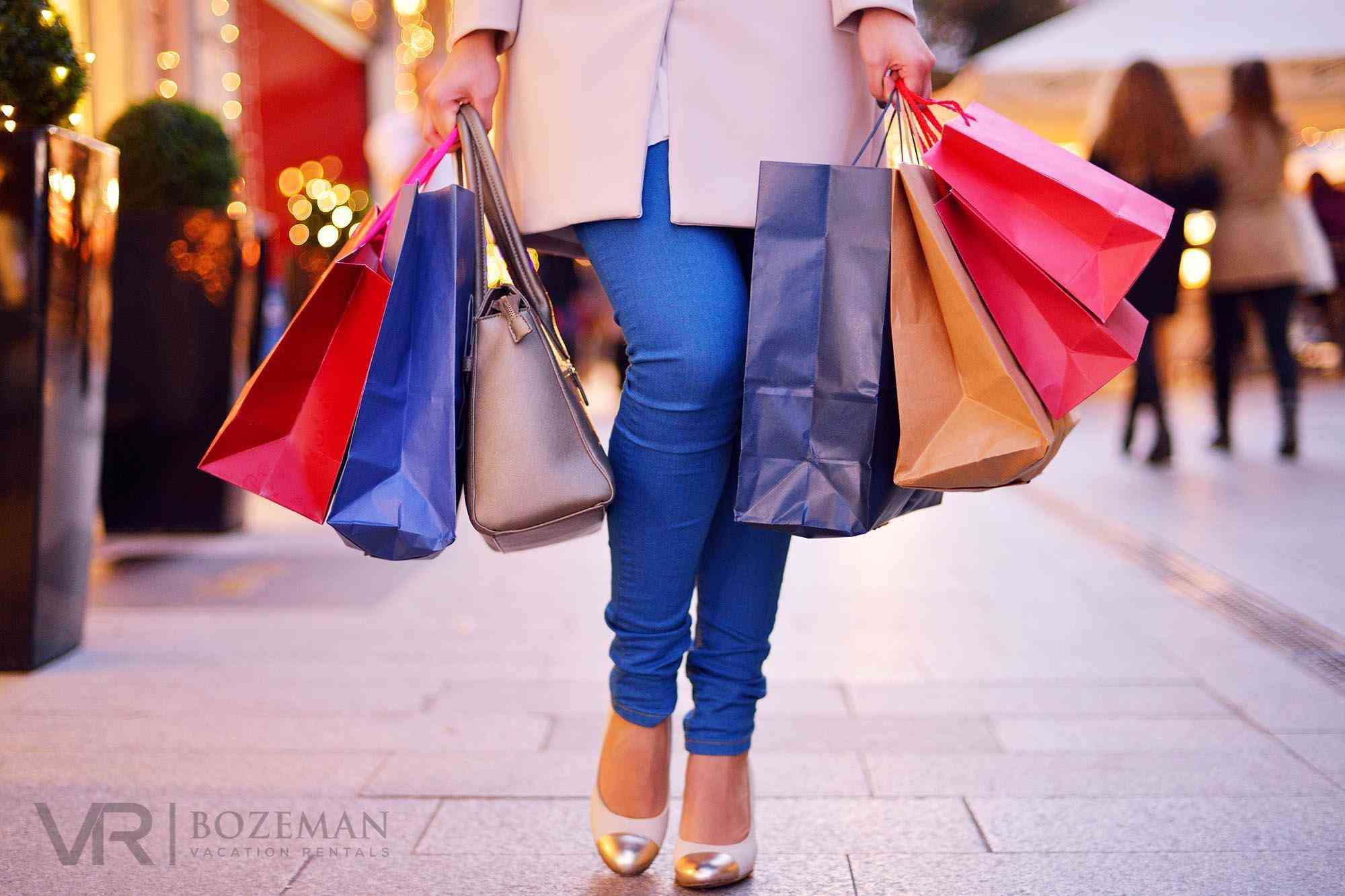 Upscale Shopping & Art Galleries in Downtown Bozeman